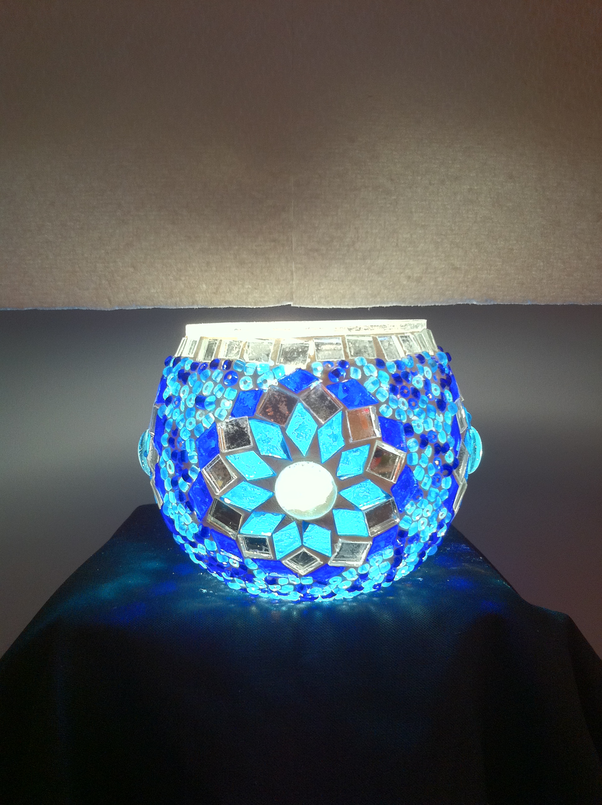 MOSAIC CANDLE HOLDERS